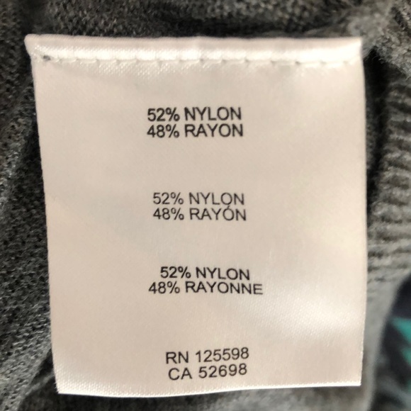 Ellen Tracy Gray Long Sleeve Crewneck Sweater SzM - Picture 8 of 8